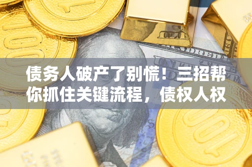 北京债务人破产了别慌！三招帮你抓住关键流程，债权人权益不再缩水