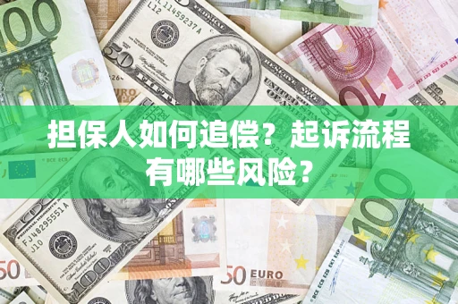北京担保人如何追偿？起诉流程有哪些风险？