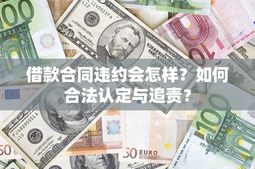 北京借款合同违约会怎样？如何合法认定与追责？