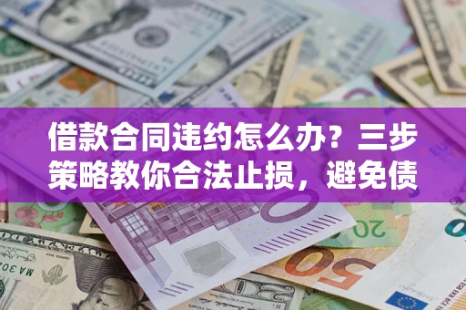 北京借款合同违约怎么办？三步策略教你合法止损，避免债务危机升级